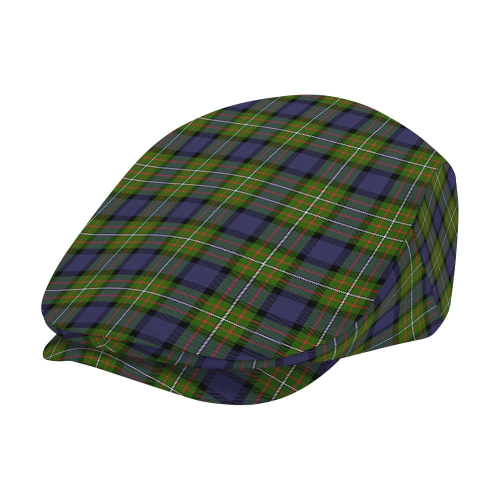 Scottish Fergusson Modern Tartan Flat Cap - Image 2