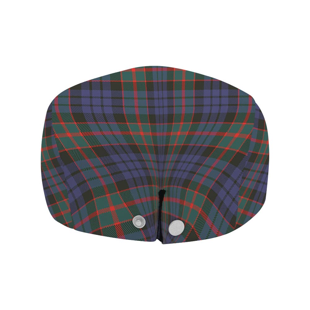 Scottish Fletcher Clan Badge Tartan Flat Cap - Image 4