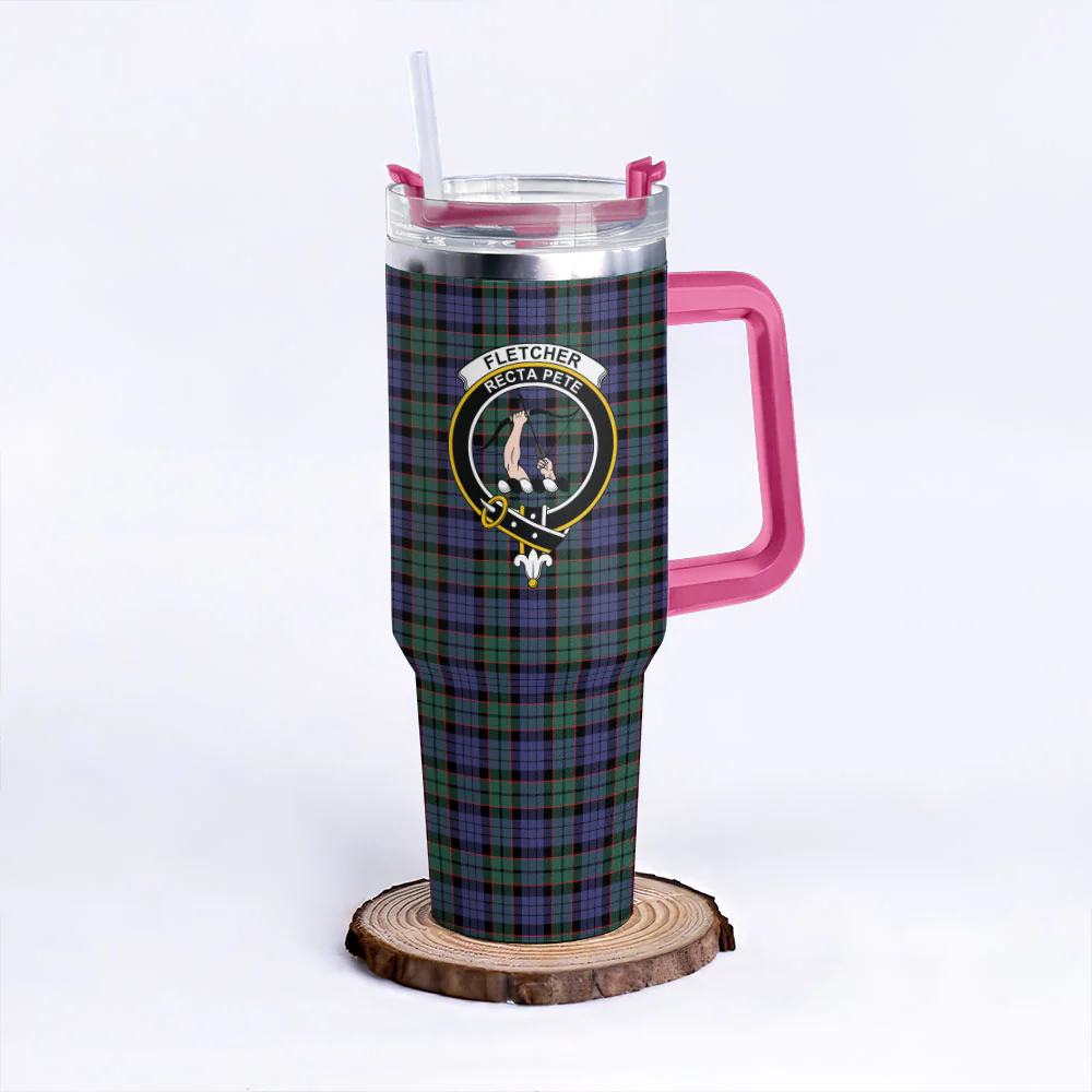 Scottish Fletcher Modern Clan Badge Tartan 40oz Tumbler - Image 7