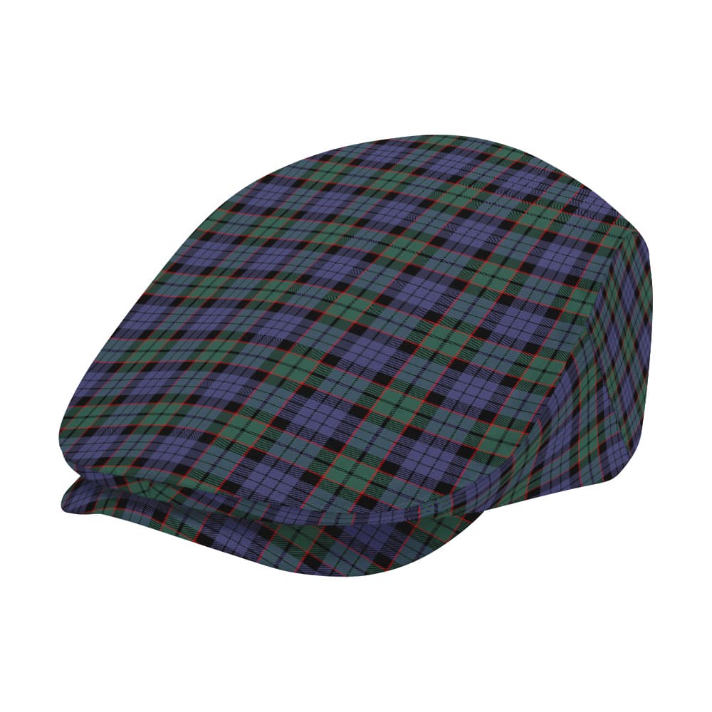 Scottish Fletcher Modern Tartan Flat Cap - Image 2