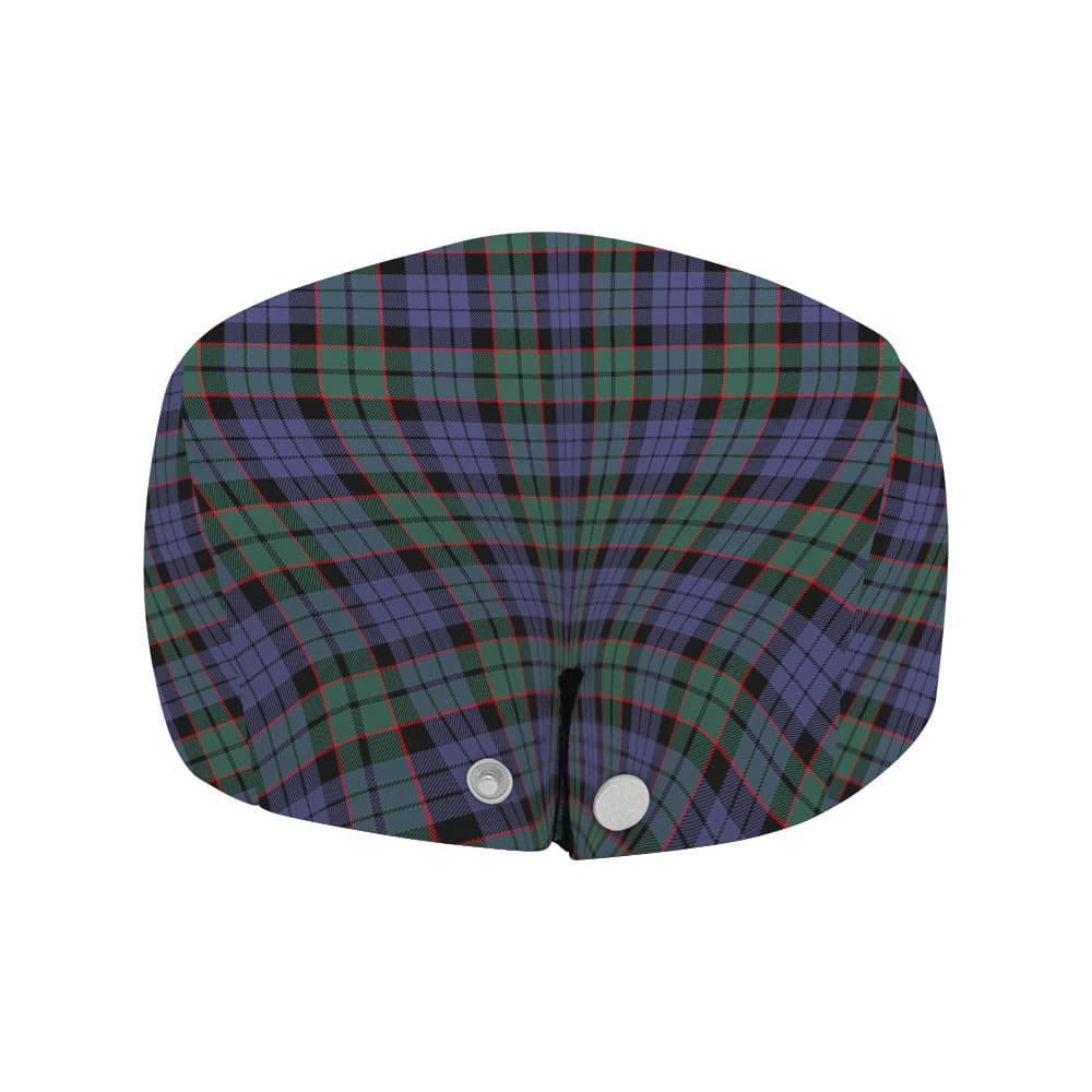 Scottish Fletcher Modern Tartan Flat Cap - Image 4