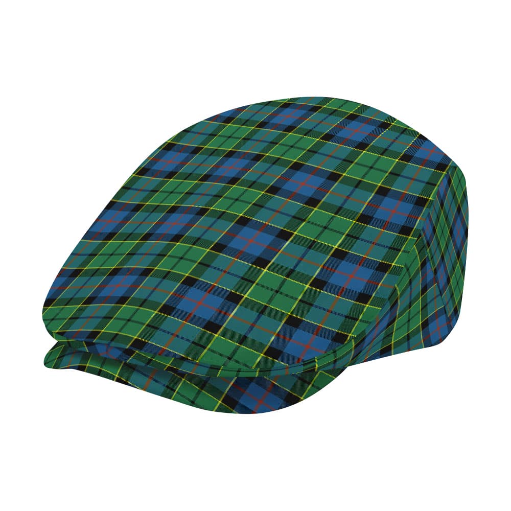 Scottish Forsyth Ancient Tartan Flat Cap - Image 2