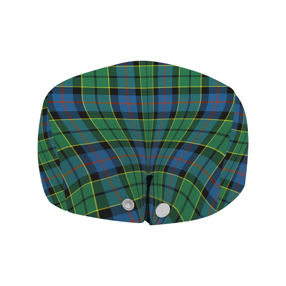 Scottish Forsyth Ancient Tartan Flat Cap - Image 4
