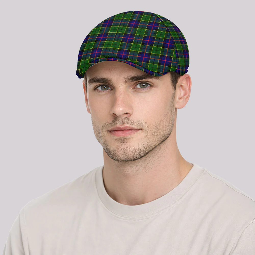 Scottish Forsyth Modern Clan Badge Tartan Ivy Cap - Image 3