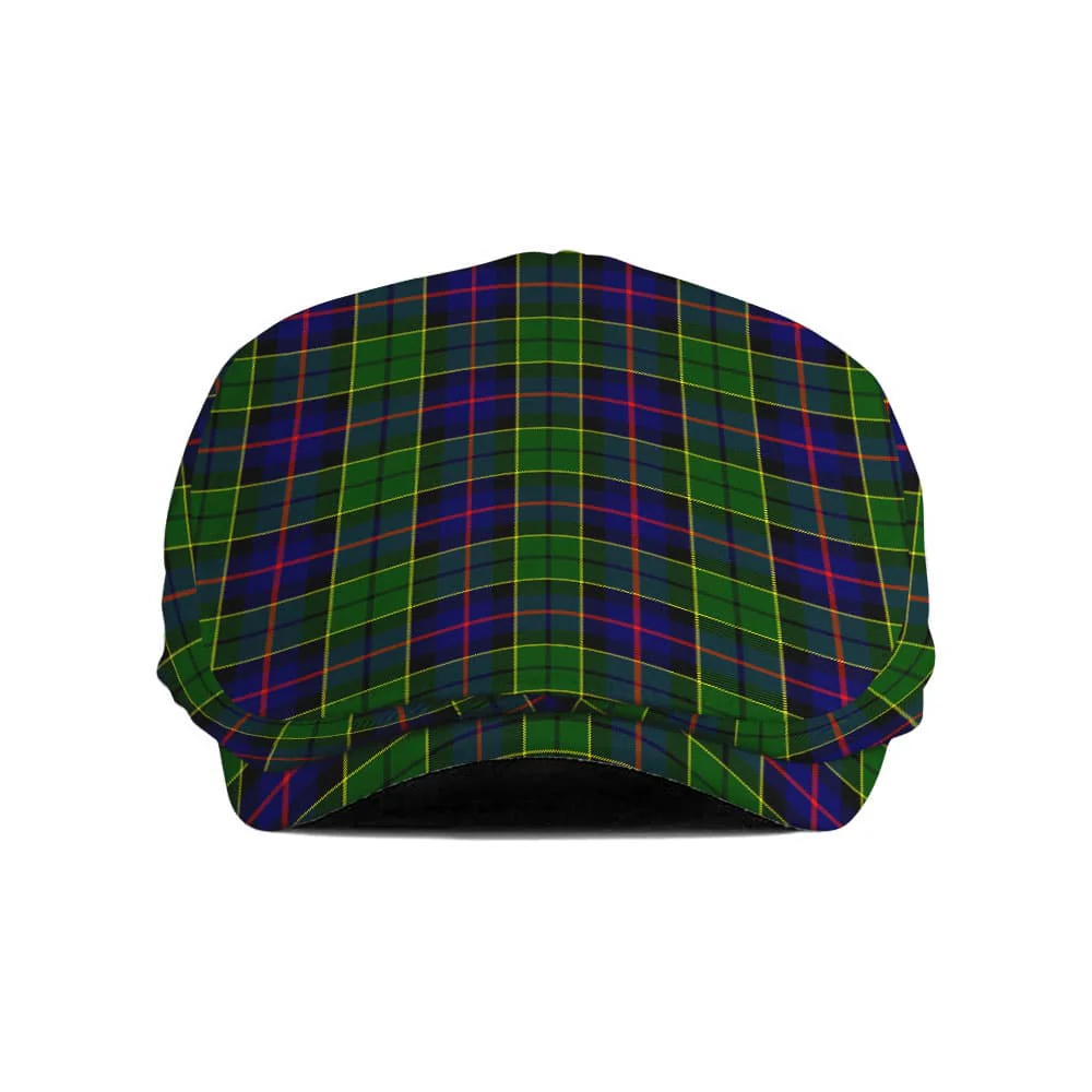 Scottish Forsyth Modern Tartan Flat Cap