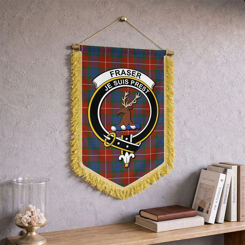 Scottish Fraser Ancient Clan Badge Tartan Wall Hanging Banner - Image 2