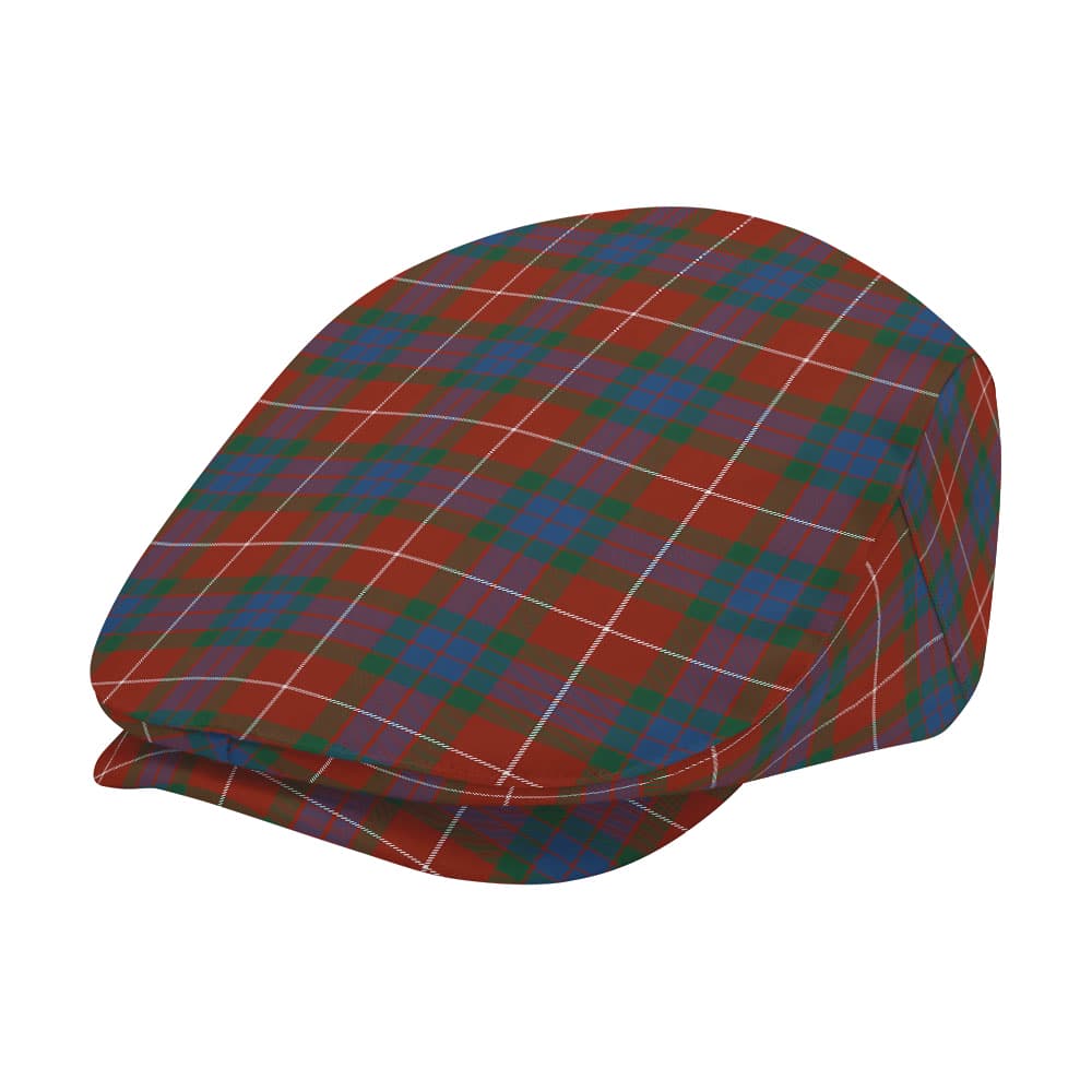Scottish Fraser Ancient Tartan Flat Cap - Image 2