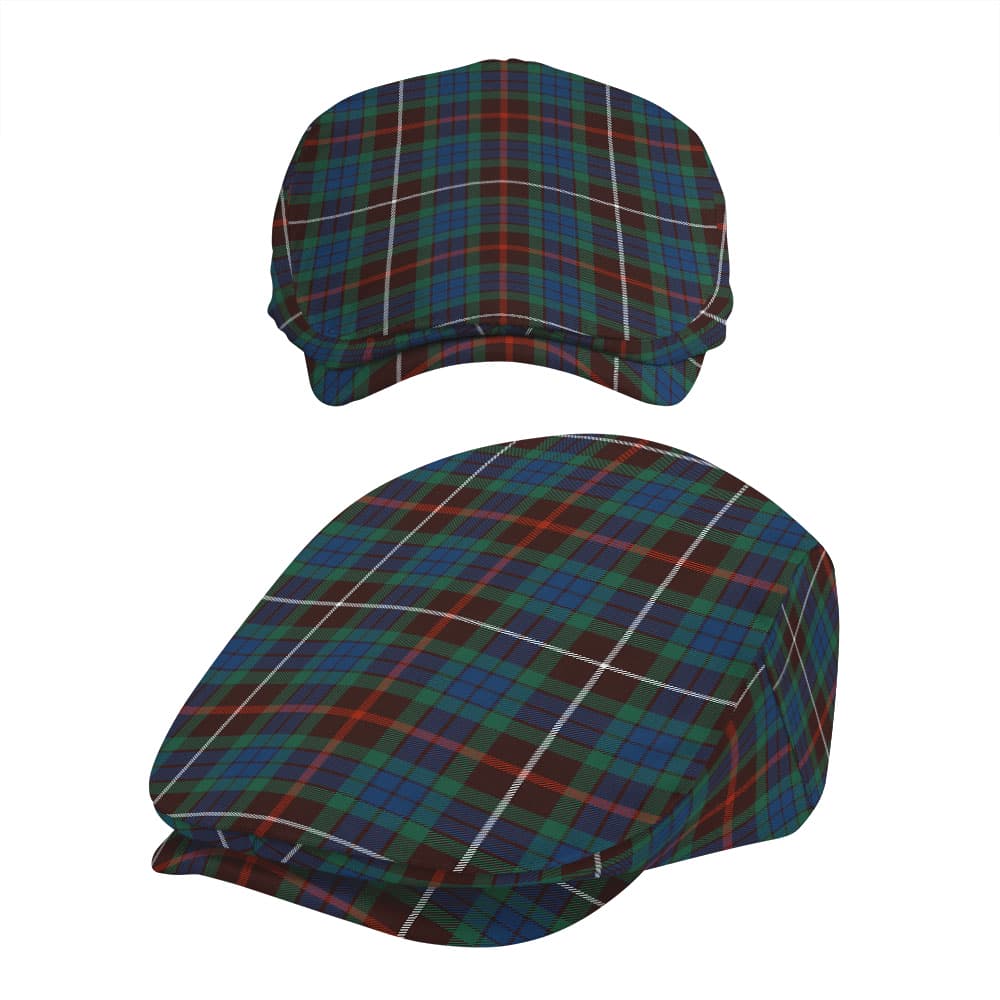 Scottish Fraser Hunting Ancient Tartan Flat Cap - Image 5