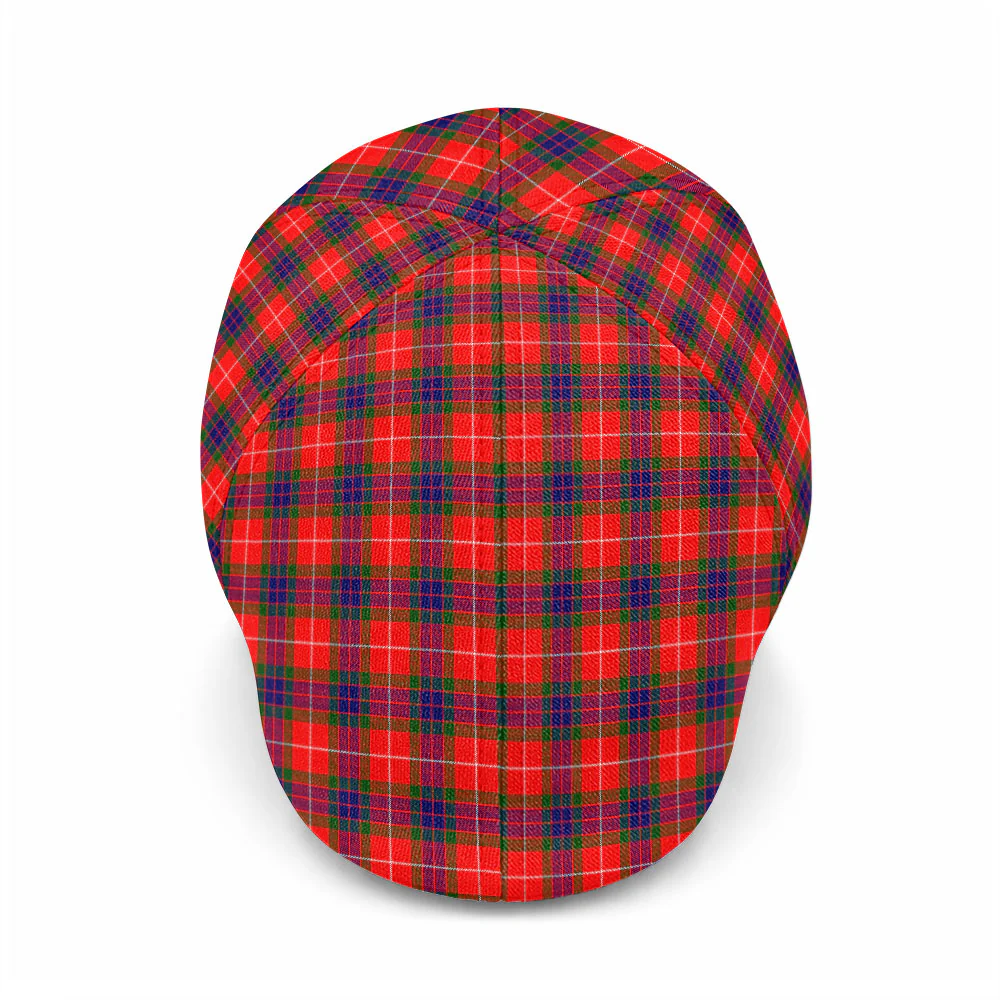 Scottish Fraser Modern Clan Badge Tartan Ivy Cap - Image 2