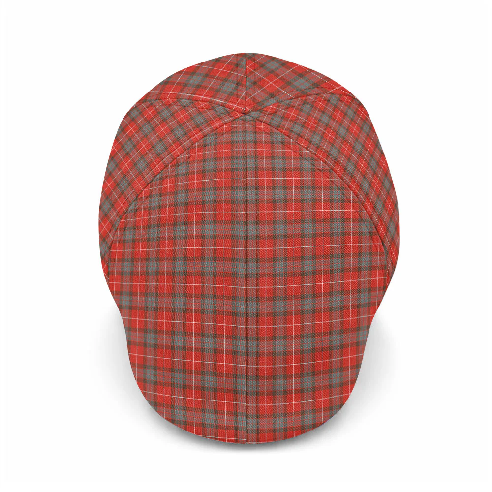 Scottish Fraser Weathered Clan Badge Tartan Ivy Cap - Image 2