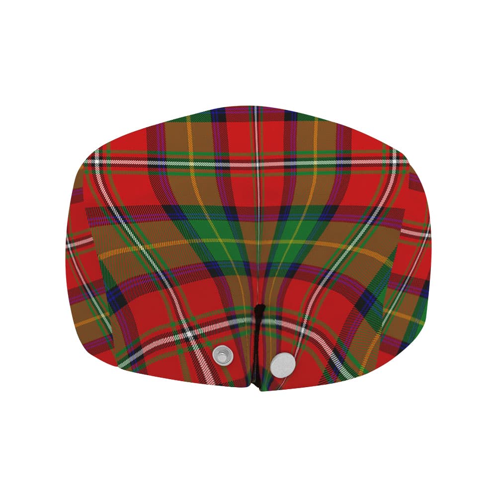 Scottish Fullerton Clan Badge Tartan Flat Cap - Image 4