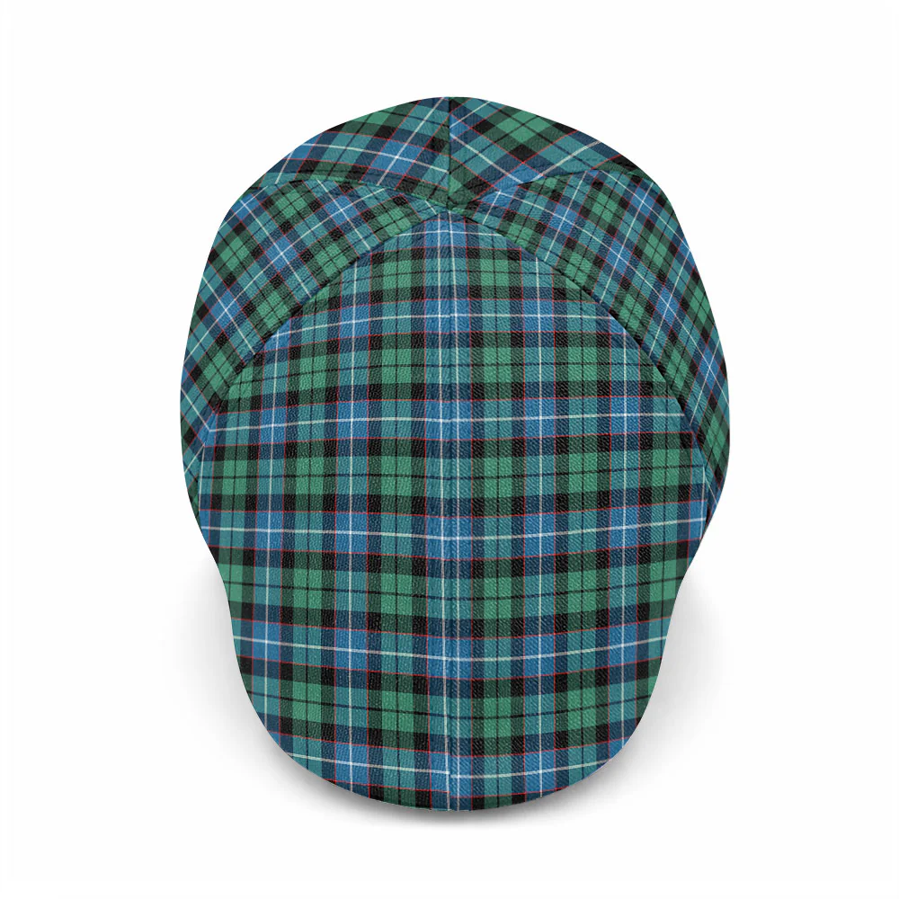 Scottish Galbraith Ancient Clan Badge Tartan Ivy Cap - Image 2