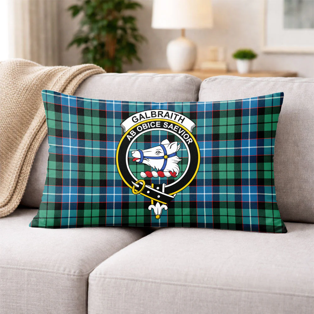 Scottish Galbraith Ancient Clan Badge Tartan Pillow Case - Image 3