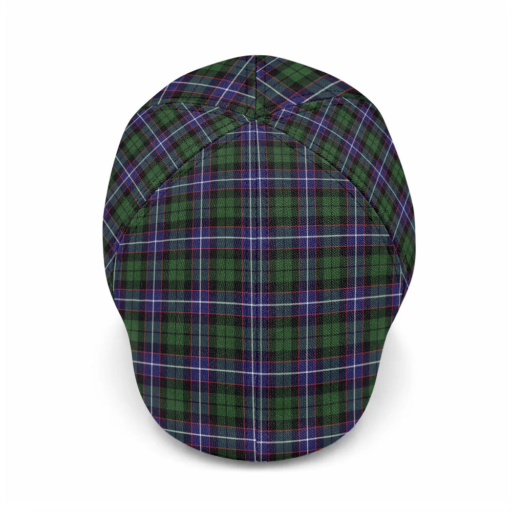 Scottish Galbraith Modern Clan Badge Tartan Ivy Cap - Image 2