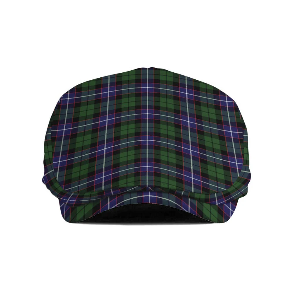 Scottish Galbraith Modern Tartan Flat Cap