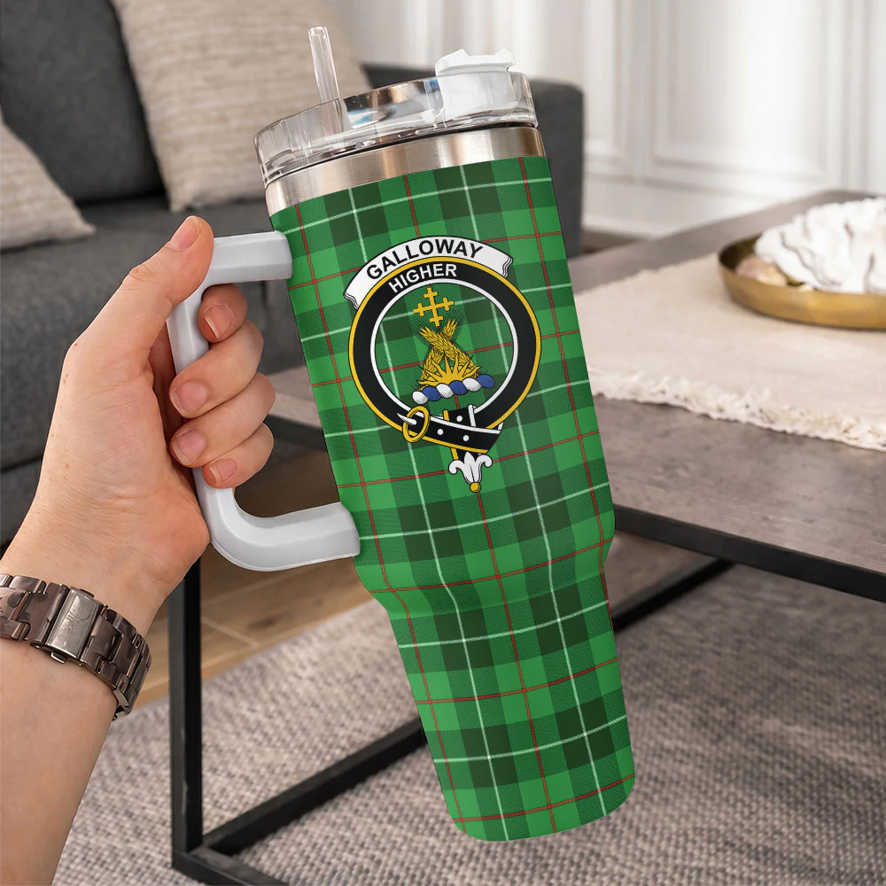 Scottish Galloway District Clan Badge Tartan 40oz Tumbler - Image 10