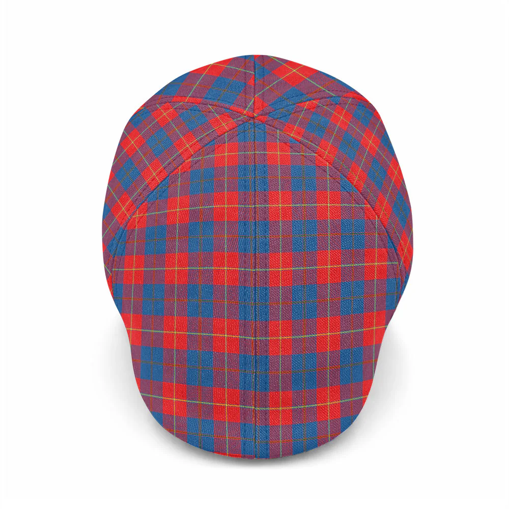 Scottish Galloway Red Clan Badge Tartan Ivy Cap - Image 2
