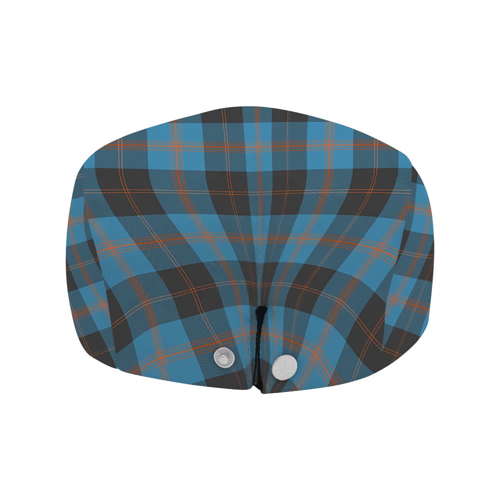 Scottish Garden Clan Badge Tartan Flat Cap - Image 4