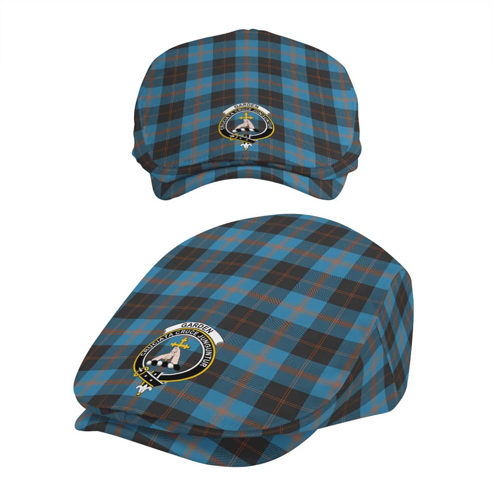 Scottish Garden Clan Badge Tartan Flat Cap - Image 5
