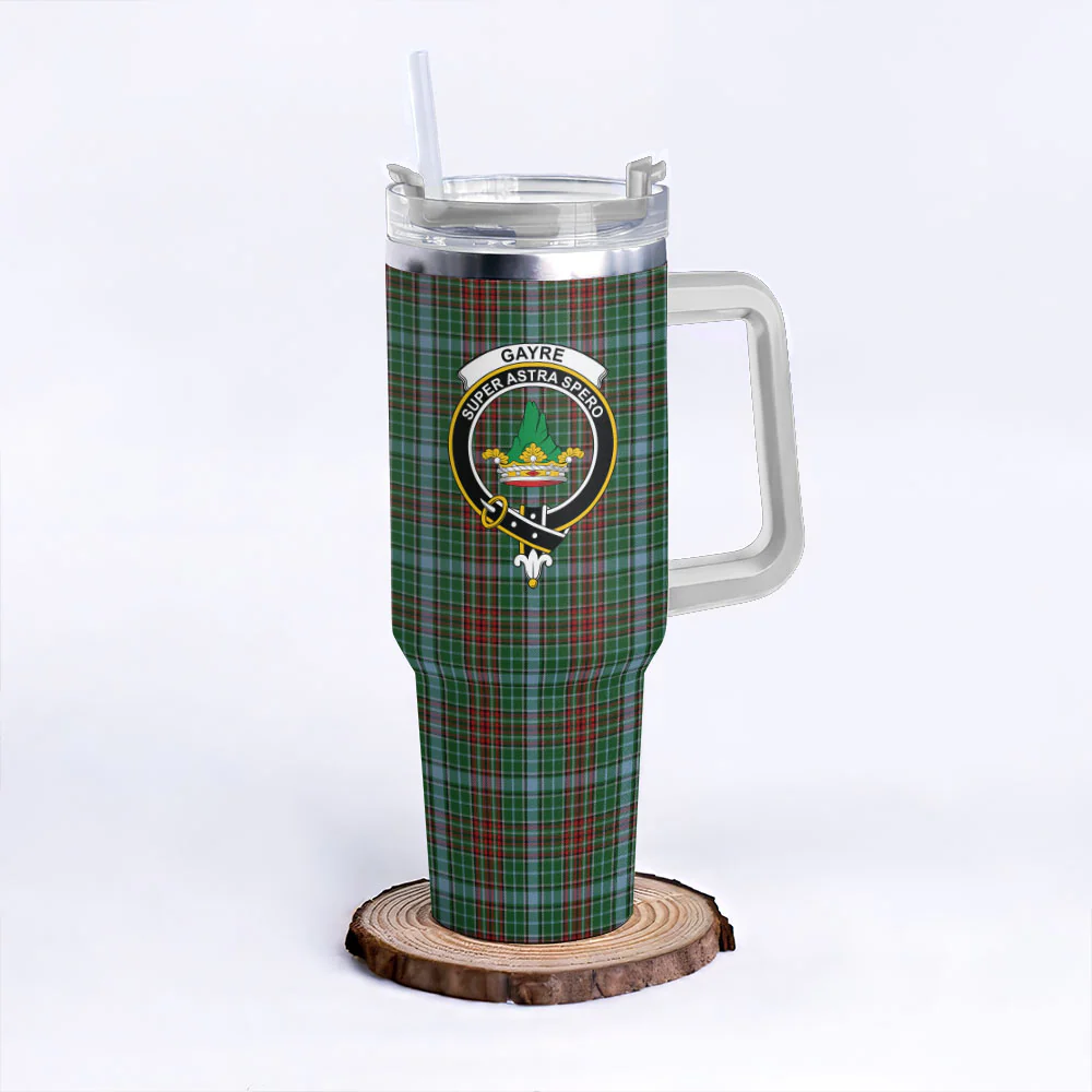 Scottish Gayre Clan Badge Tartan 40oz Tumbler