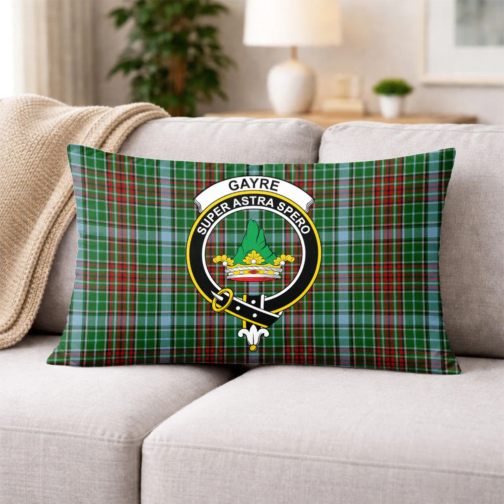 Scottish Gayre Clan Badge Tartan Pillow Case - Image 3