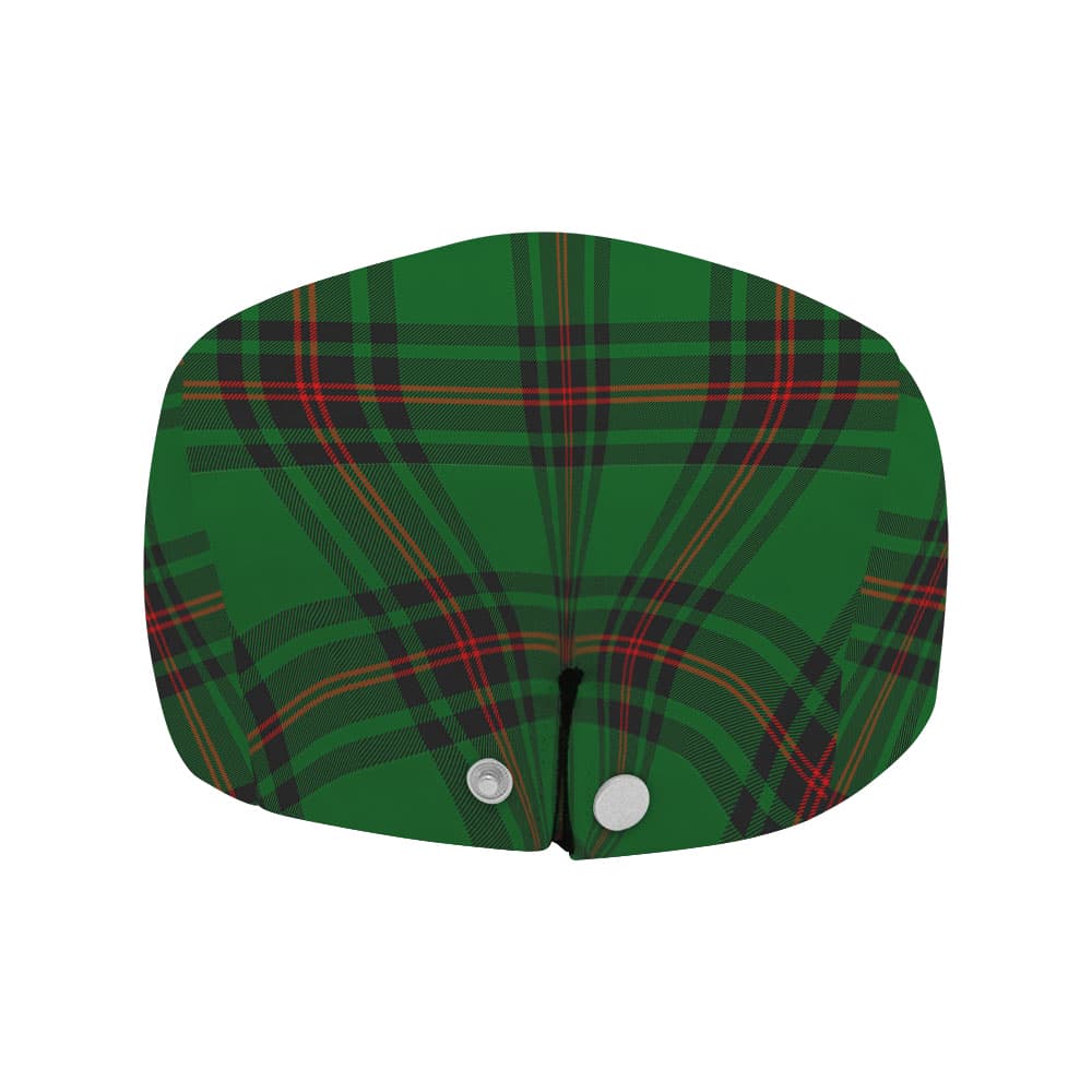 Scottish Ged Clan Badge Tartan Flat Cap - Image 4