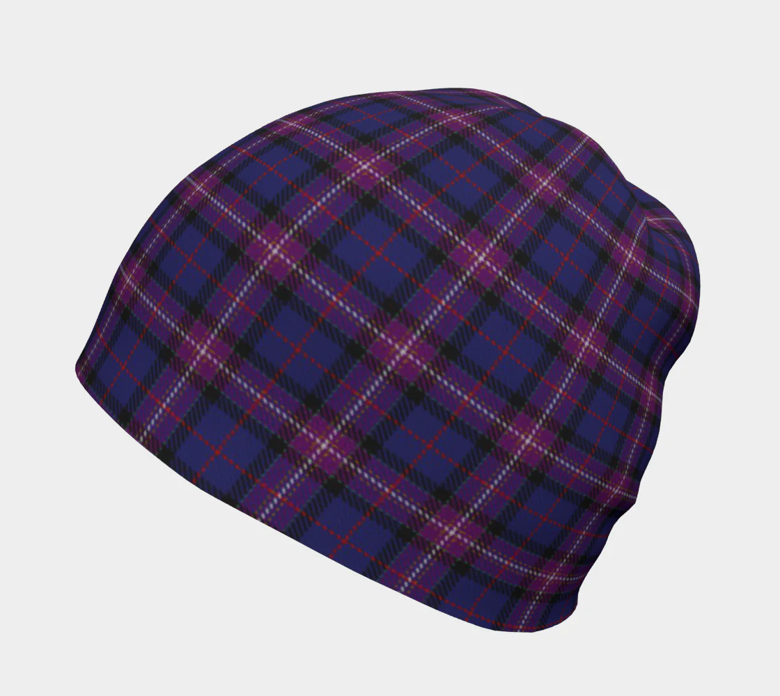 Scottish Gilmour Tartan Beanie - Image 2
