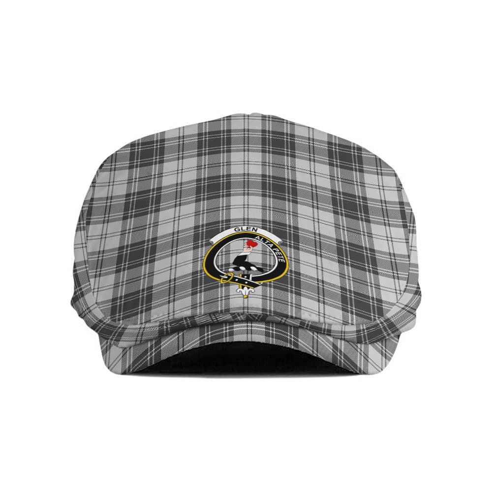 Scottish Glen Clan Badge Tartan Flat Cap