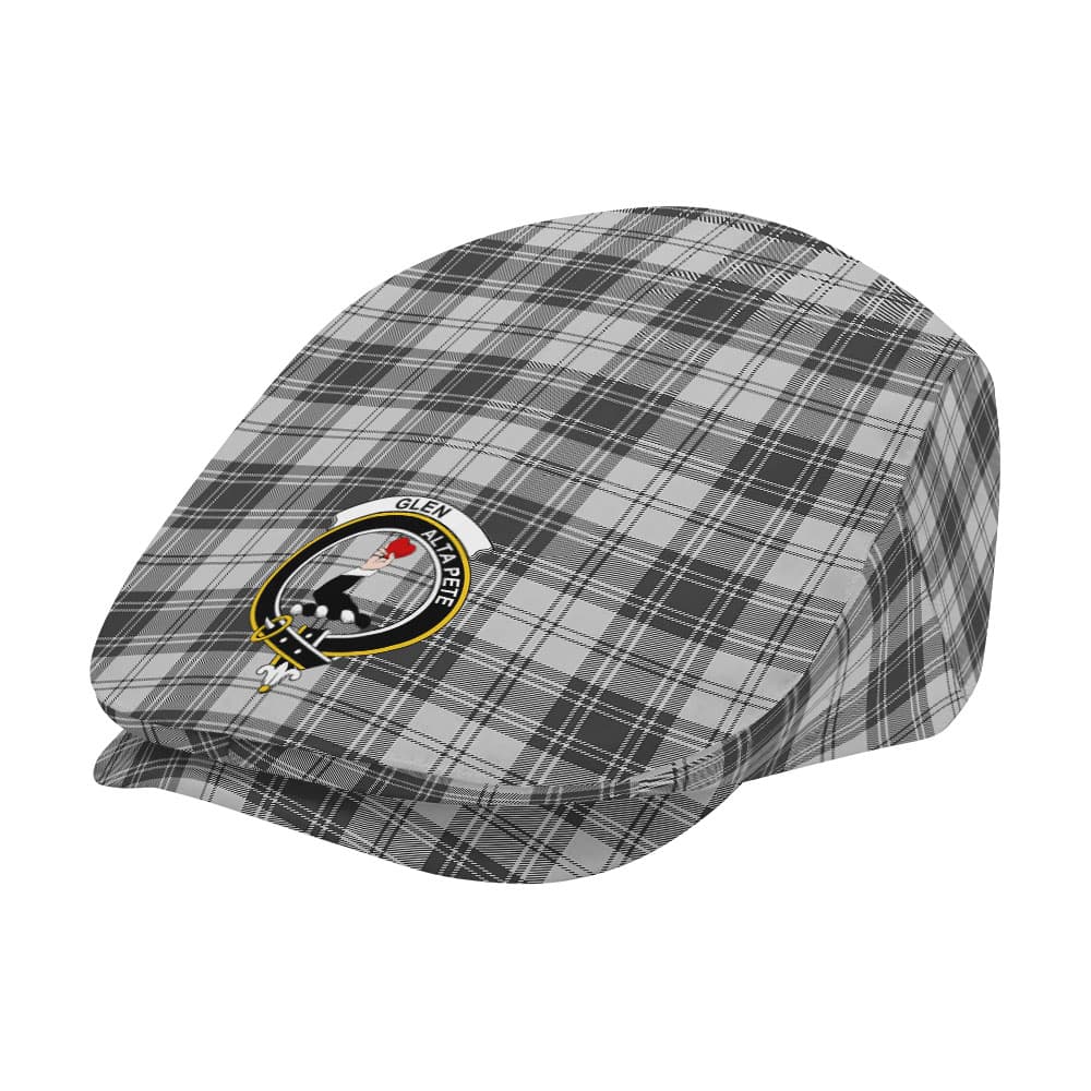 Scottish Glen Clan Badge Tartan Flat Cap - Image 2