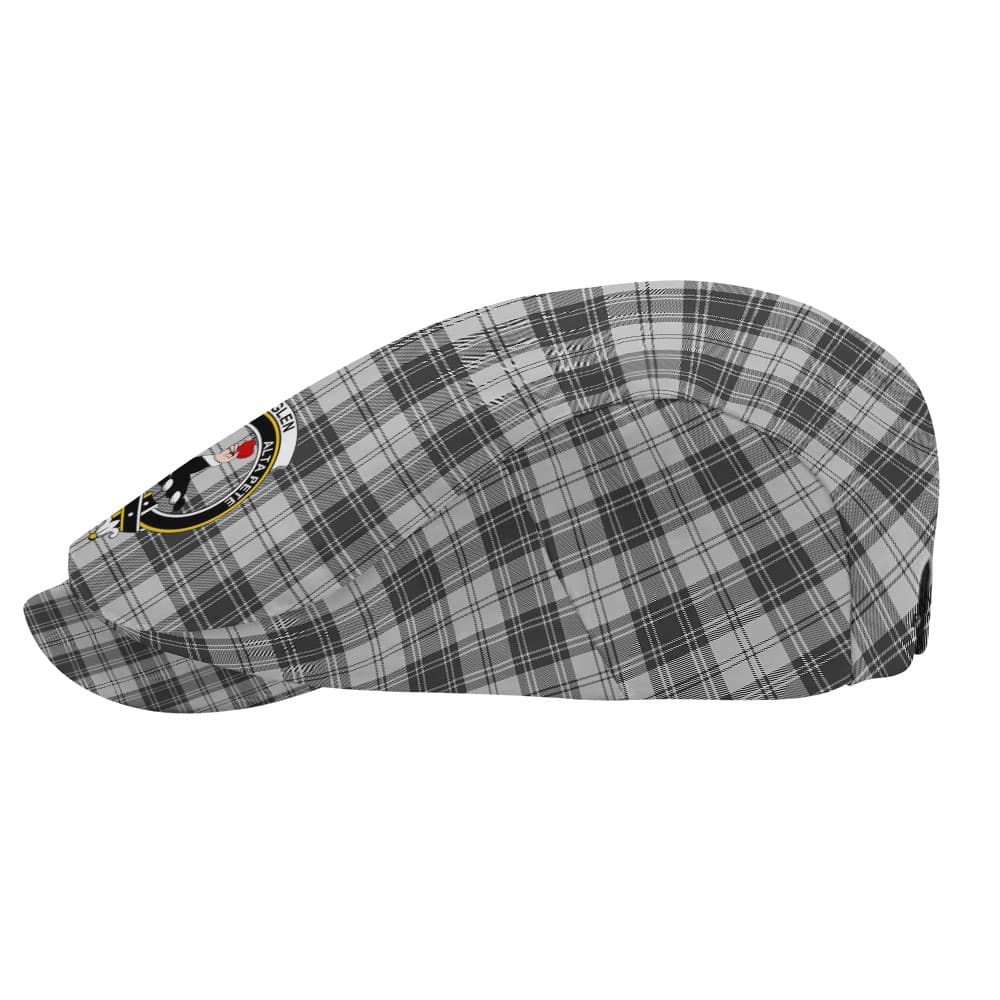 Scottish Glen Clan Badge Tartan Flat Cap - Image 3