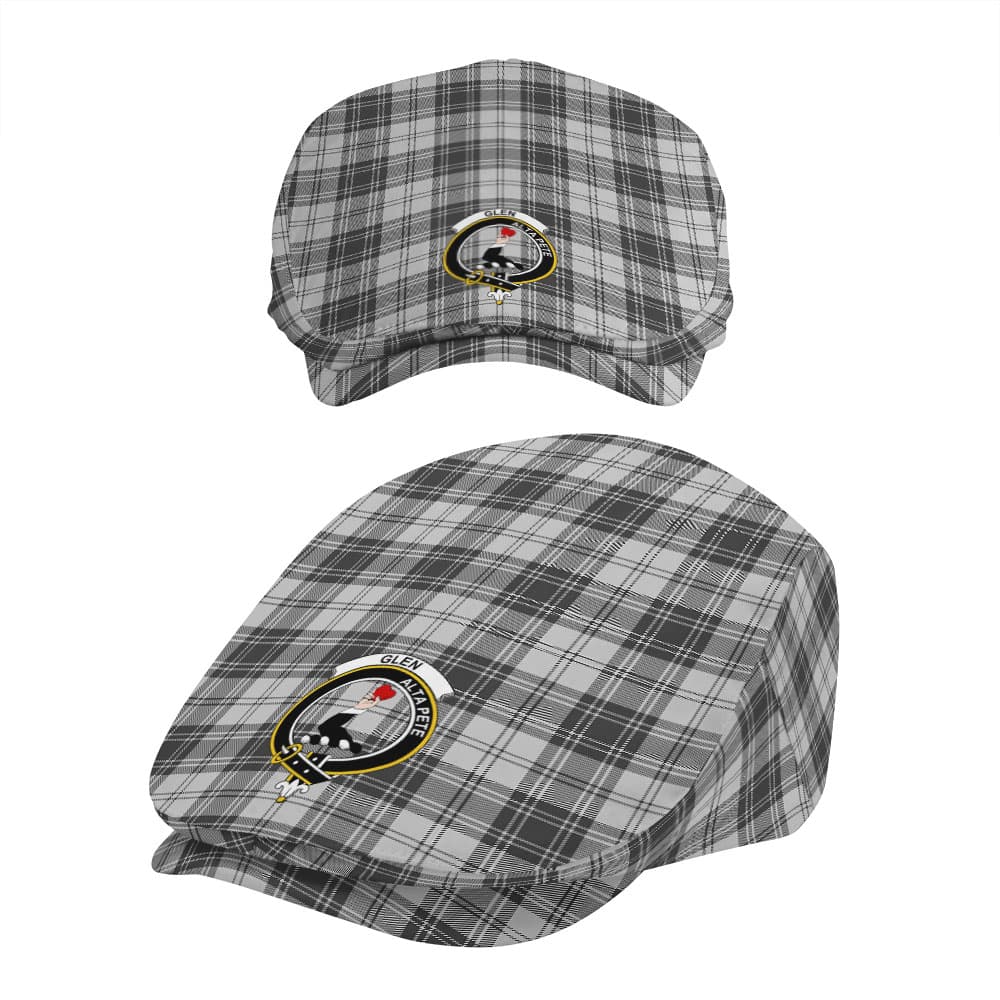 Scottish Glen Clan Badge Tartan Flat Cap - Image 5