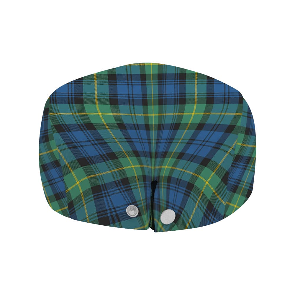 Scottish Gordon Ancient Tartan Flat Cap - Image 4