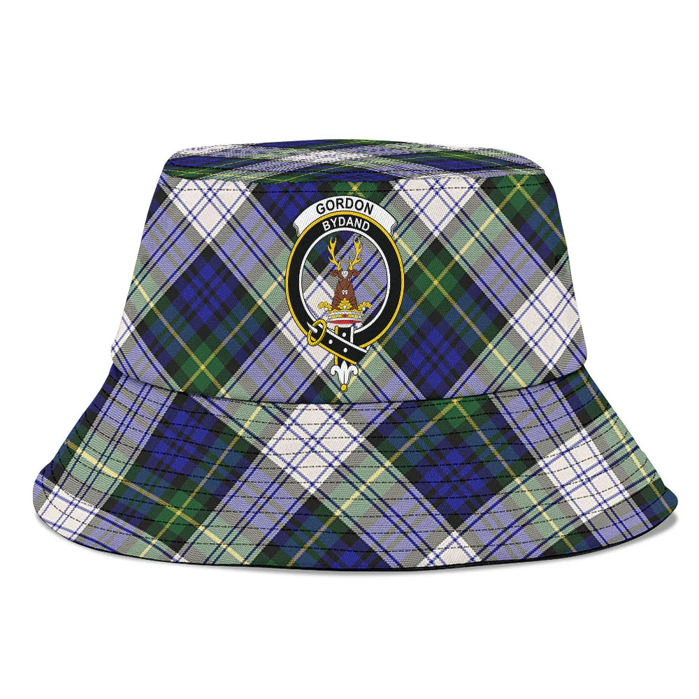 Scottish Gordon Dress Modern Clan Badge Tartan Bucket Hat - Image 2