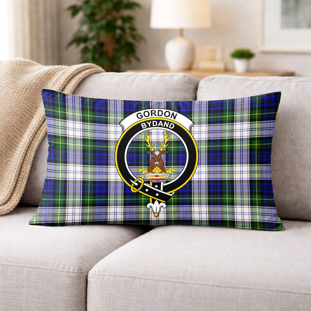 Scottish Gordon Dress Modern Clan Badge Tartan Pillow Case - Image 3