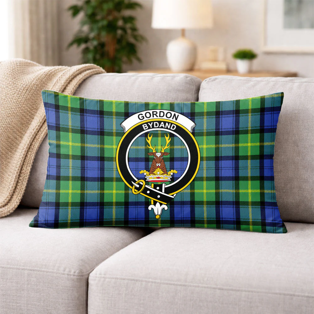 Scottish Gordon Old Ancient Clan Badge Tartan Pillow Case - Image 3