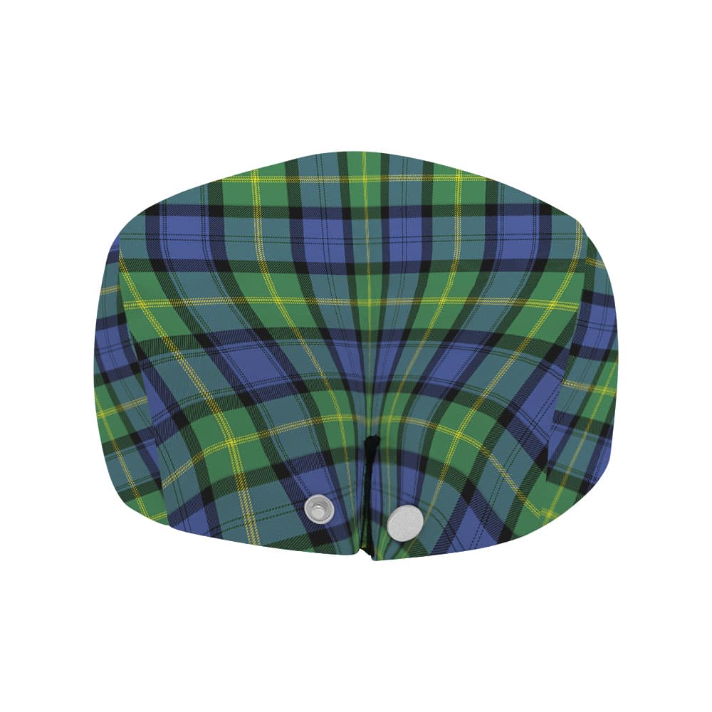 Scottish Gordon Old Ancient Tartan Flat Cap - Image 4