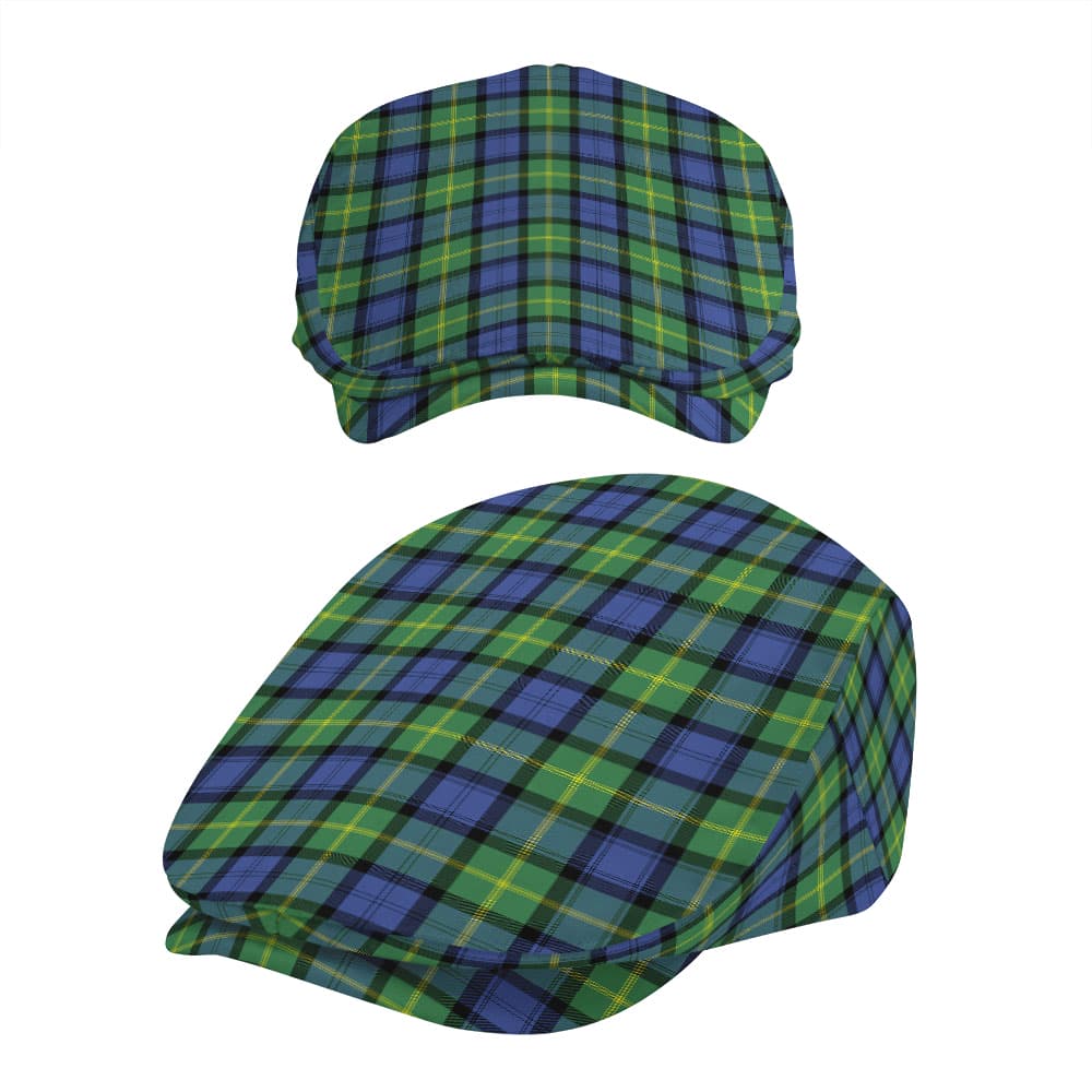 Scottish Gordon Old Ancient Tartan Flat Cap - Image 5