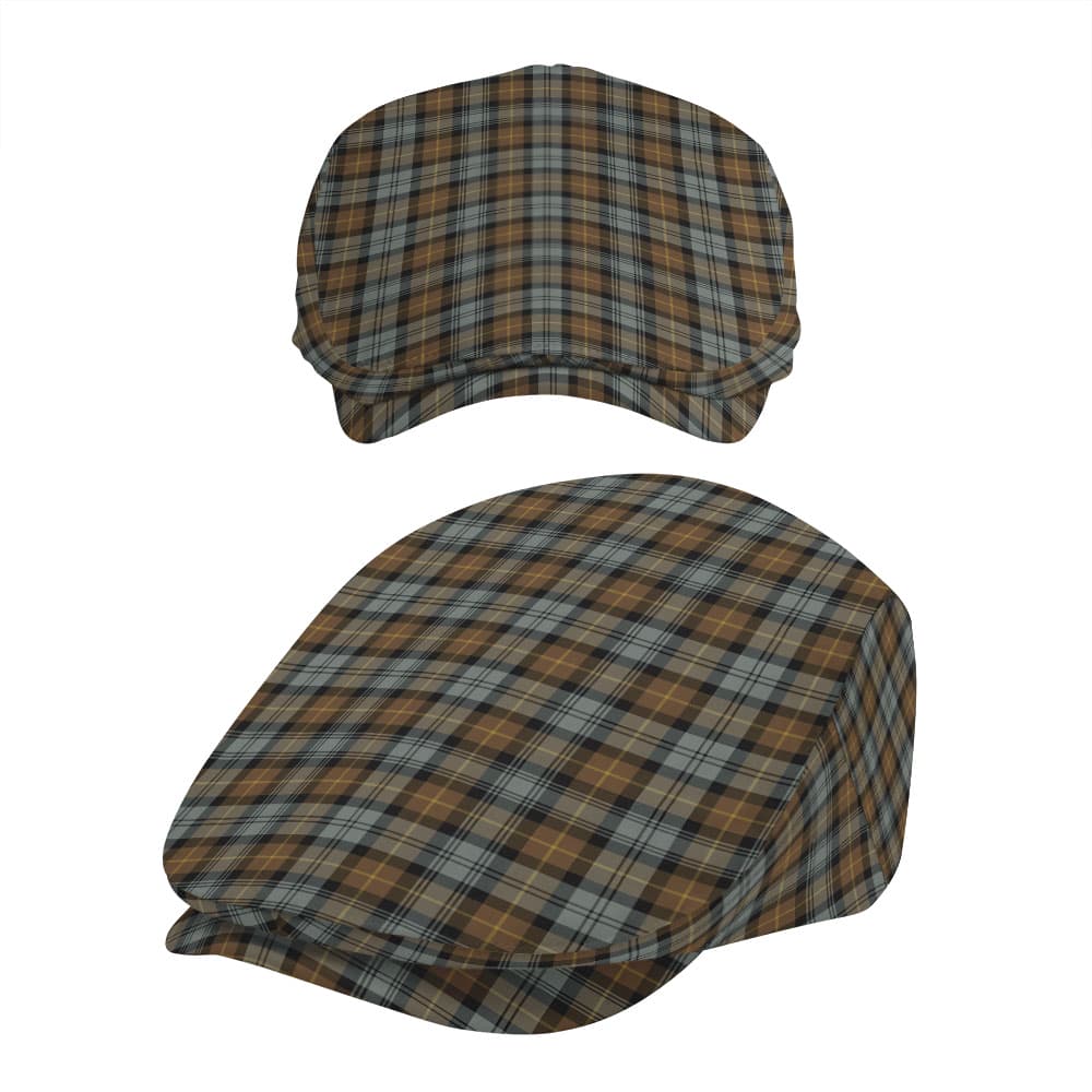 Scottish Gordon Weathered Tartan Flat Cap - Image 5