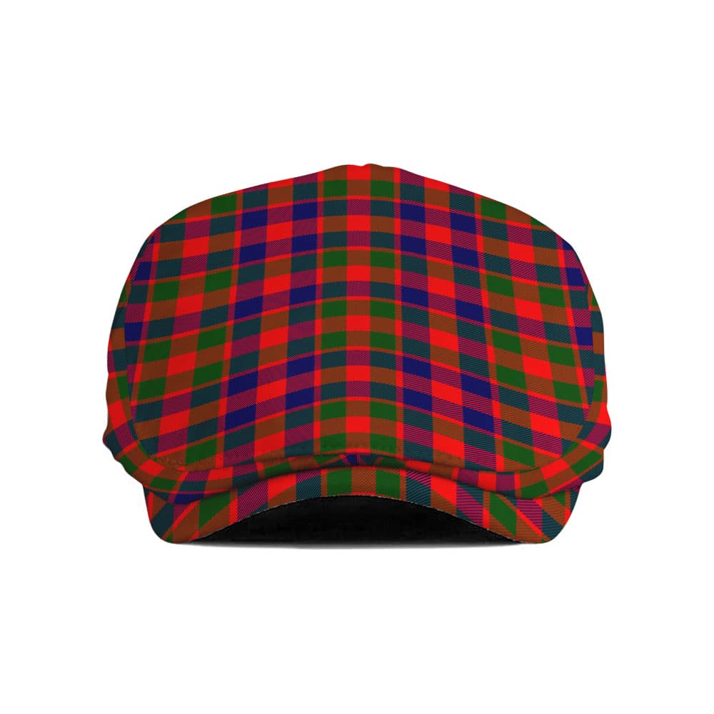 Scottish Gow Modern Tartan Flat Cap