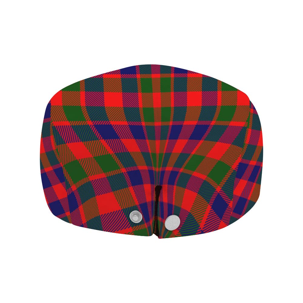 Scottish Gow (of Skeoch) Clan Badge Tartan Flat Cap - Image 4