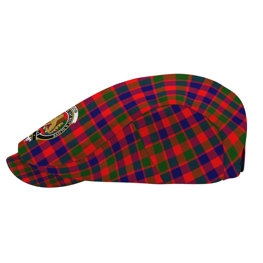Scottish Gow (or McGouan) Clan Badge Tartan Flat Cap - Image 3