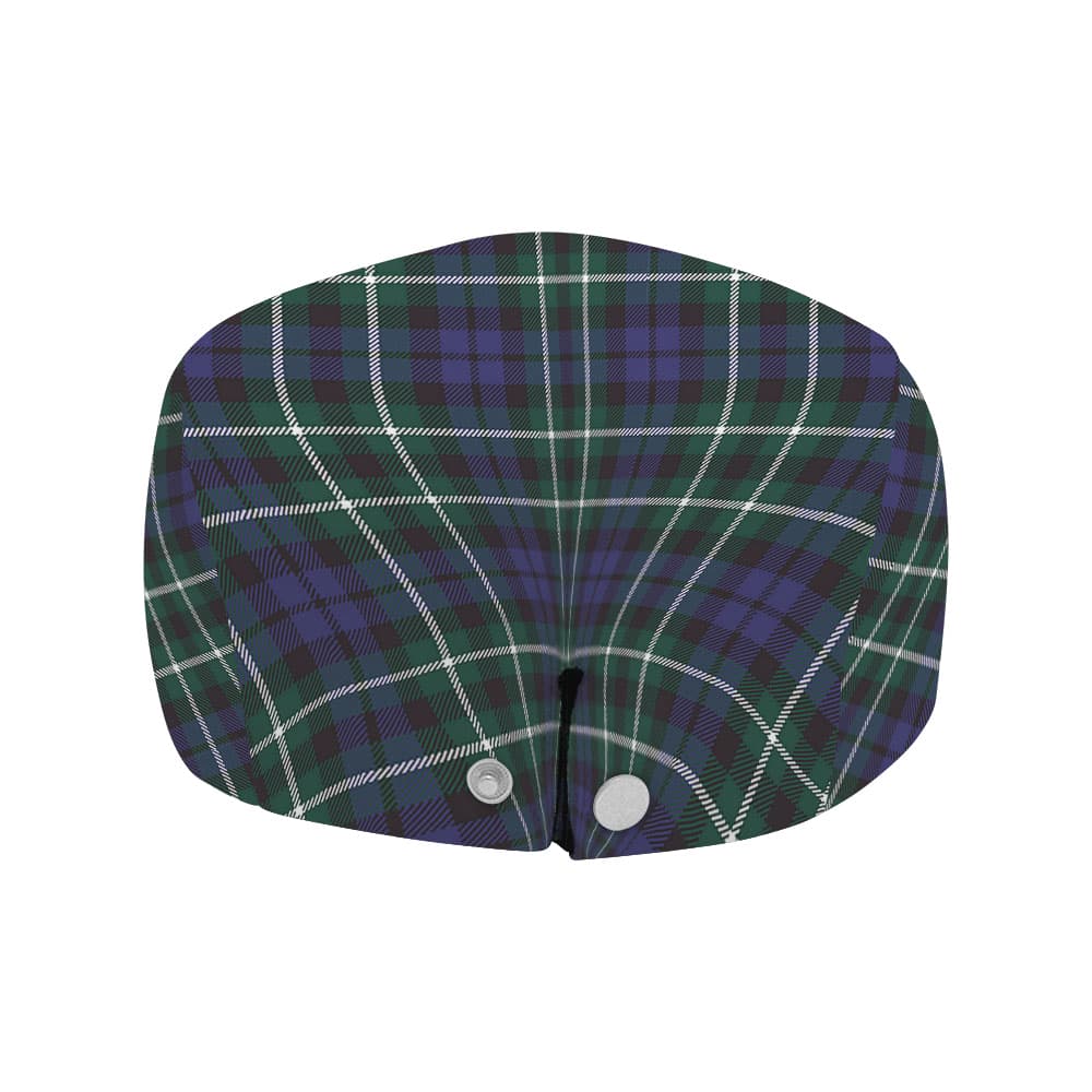 Scottish Graham Clan Badge Tartan Flat Cap - Image 4