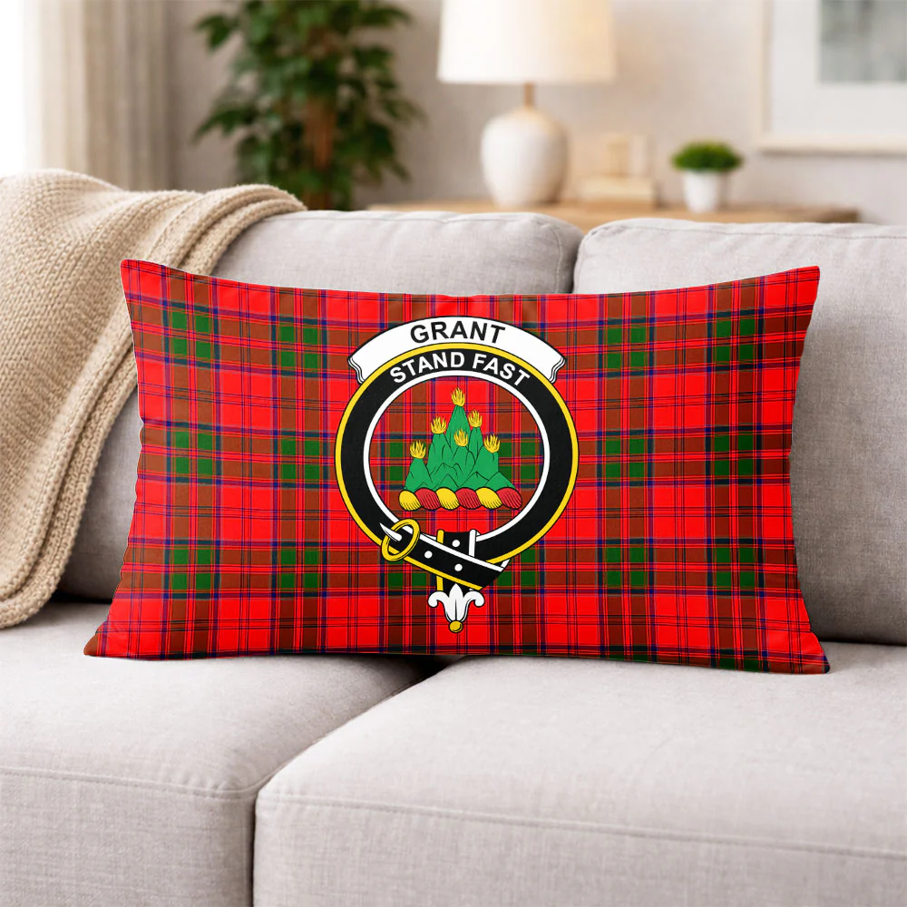 Scottish Grant Modern Clan Badge Tartan Pillow Case - Image 3