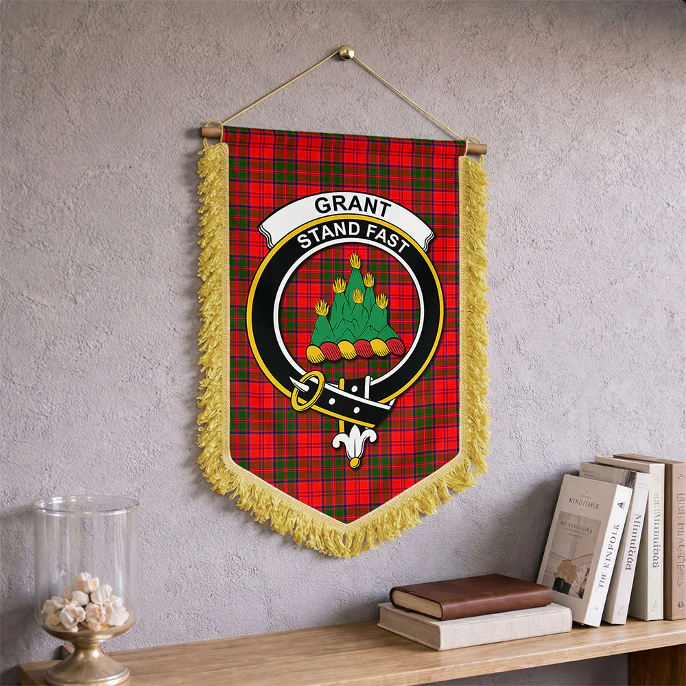 Scottish Grant Modern Clan Badge Tartan Wall Hanging Banner - Image 2