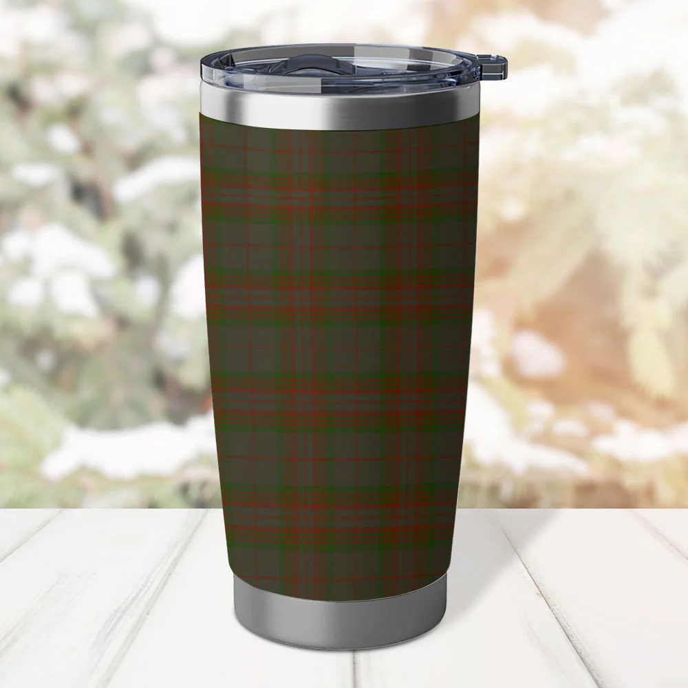 Scottish Gray Clan Badge Tartan Tumbler - Image 3