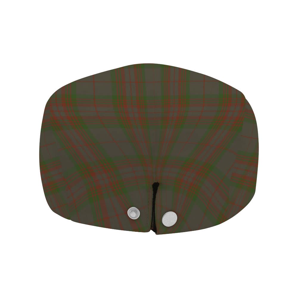 Scottish Gray Tartan Flat Cap - Image 4
