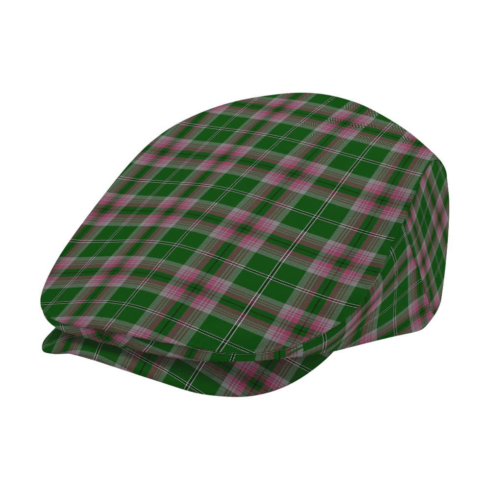 Scottish Gray Hunting Tartan Flat Cap - Image 2