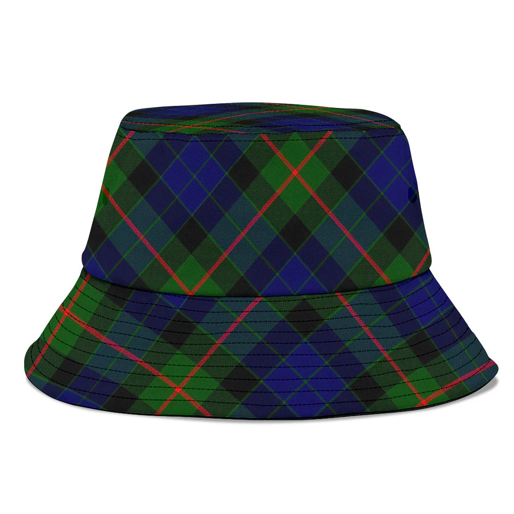 Scottish Gunn Modern Clan Badge Tartan Bucket Hat