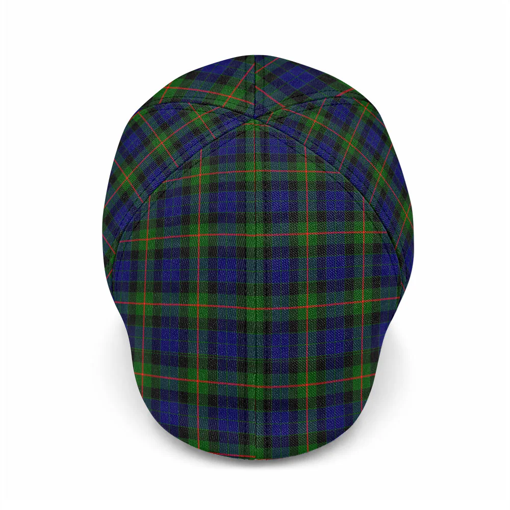 Scottish Gunn Modern Clan Badge Tartan Ivy Cap - Image 2