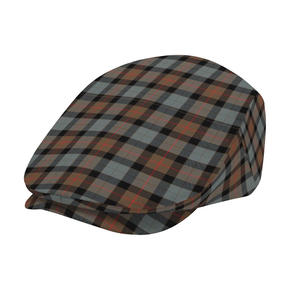 Scottish Gunn Weathered Tartan Flat Cap - Image 2